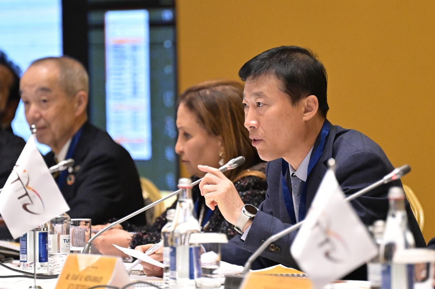  김택수 대한탁구협회 부회장이 아시아탁구연합 수석부회장에 당선됐다.(대한탁구협회 제공)