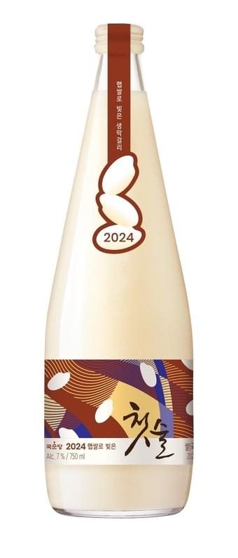 본문 이미지 - 국순당 신제품 '2024 햅쌀로 빚은 첫술'(국순당 제공).