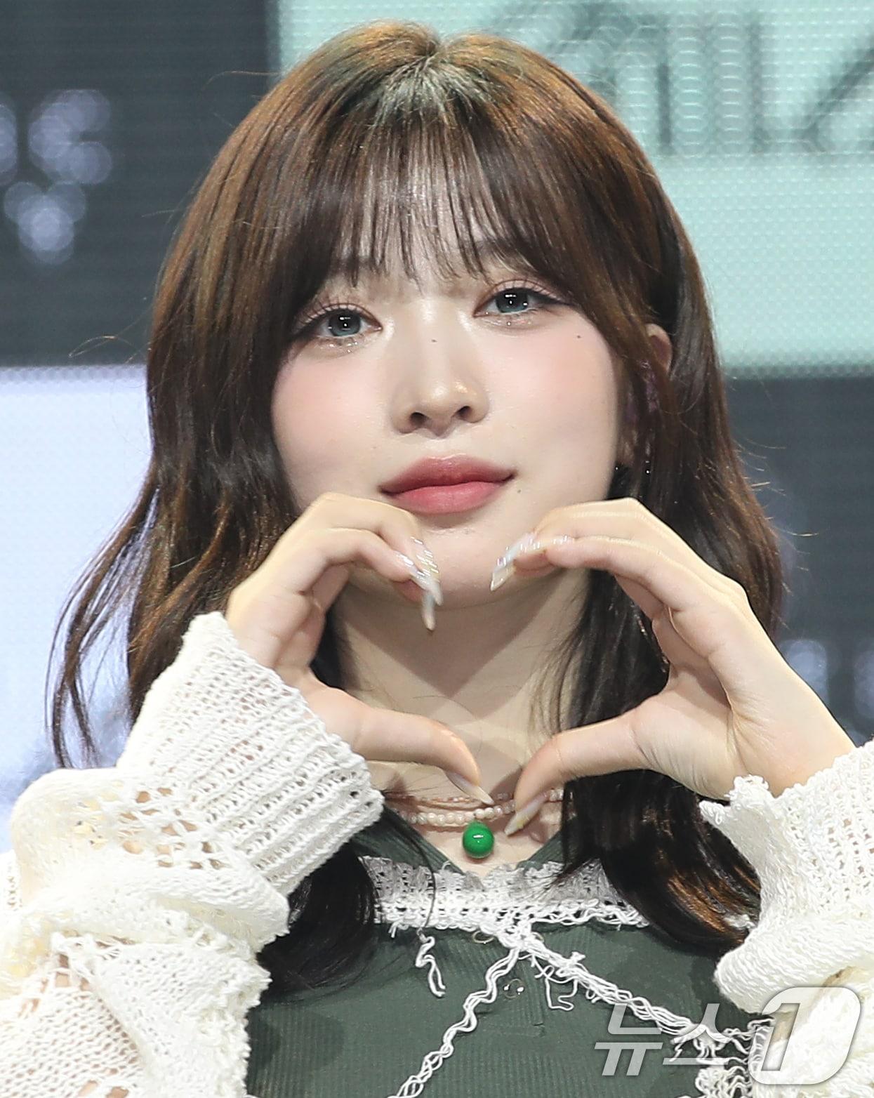 본문 이미지 - 그룹 빌리(Billlie)의 하루나 2024.10.16/뉴스1 ⓒ News1 권현진 기자