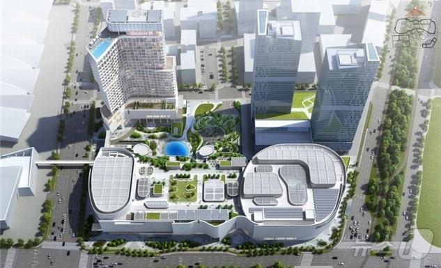 본문 이미지 - 송도 롯데쇼핑몰 조감도 / 뉴스1