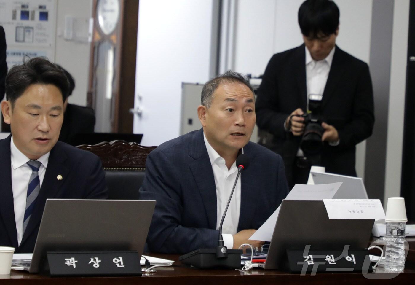 김원이 더불어민주당 의원. 2024.10.17/뉴스1 ⓒ News1 김지혜 기자