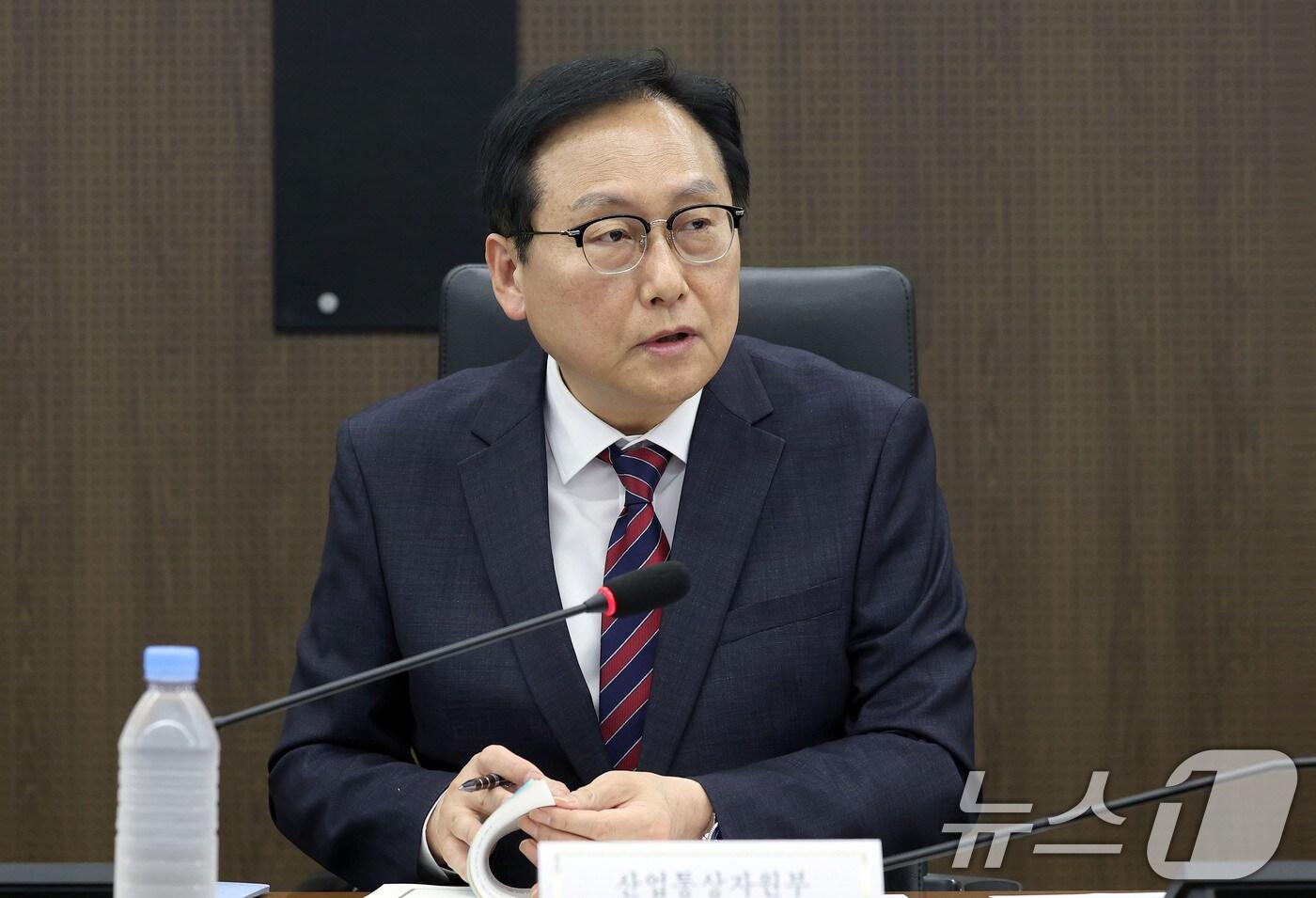 정인교 산업통상자원부 통상교섭본부장. 