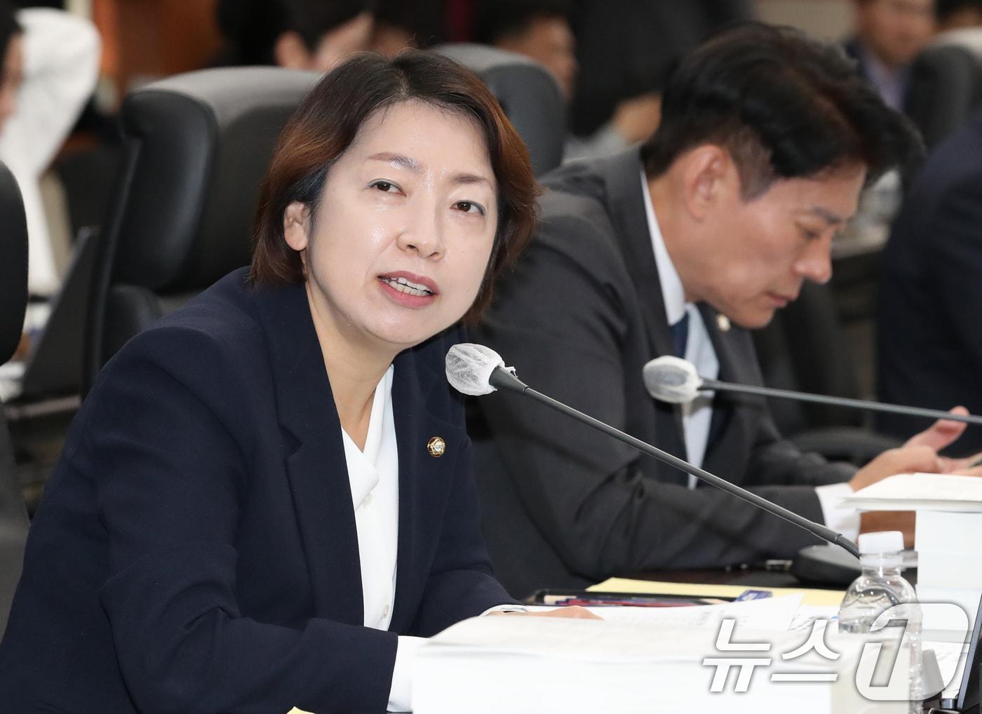 본문 이미지 - 황정아 더불어민주당 선대위 대변인. 2024.10.17/뉴스1 ⓒ News1 김기태 기자
