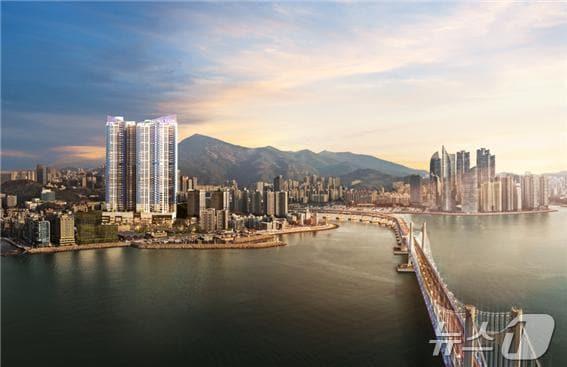 본문 이미지 - 민락동 테넌바움294 조감도(협성건설 제공)