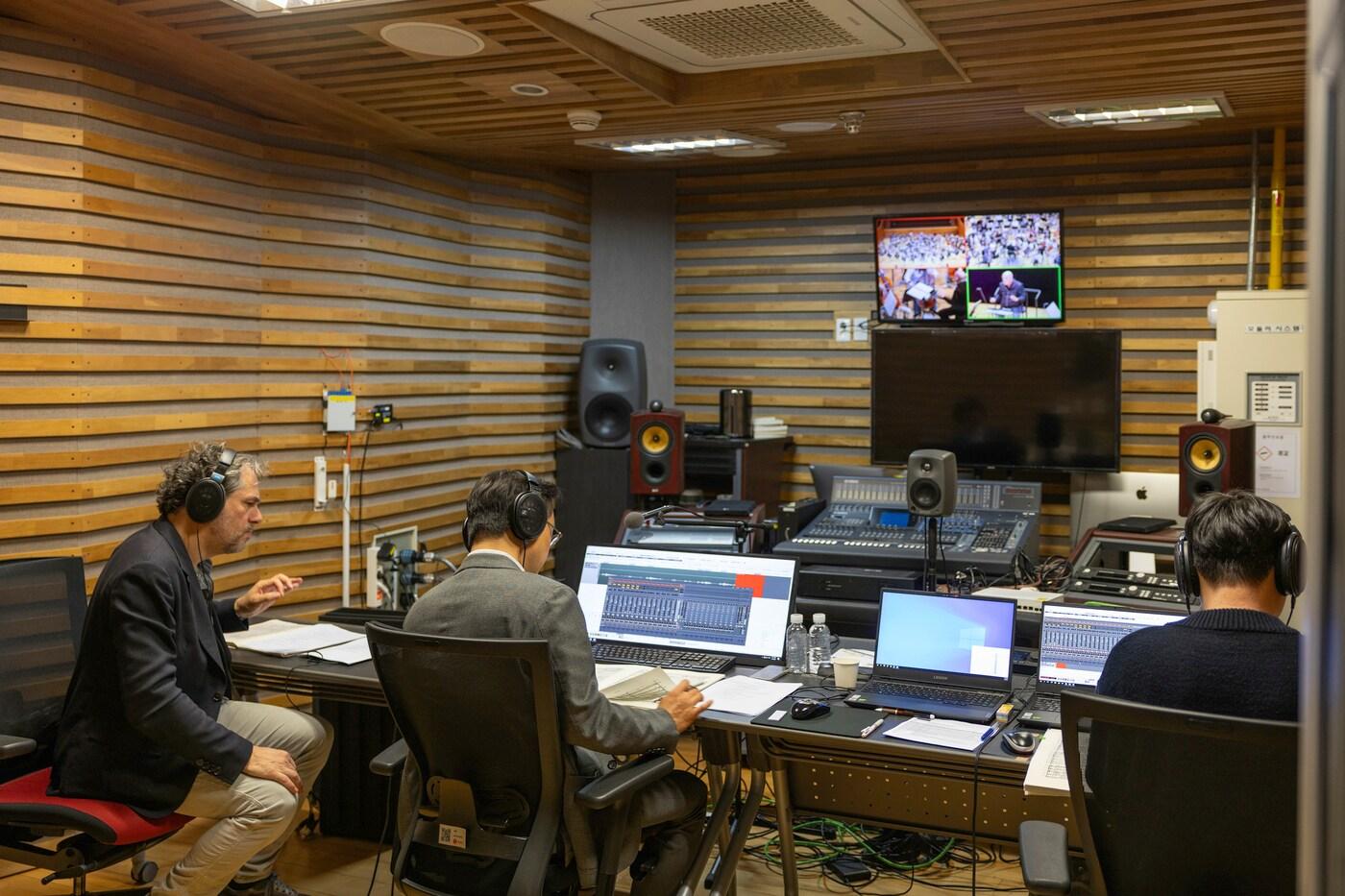 말러 1번 녹음 현장. ⓒ 서울시향(서울시향 제공)