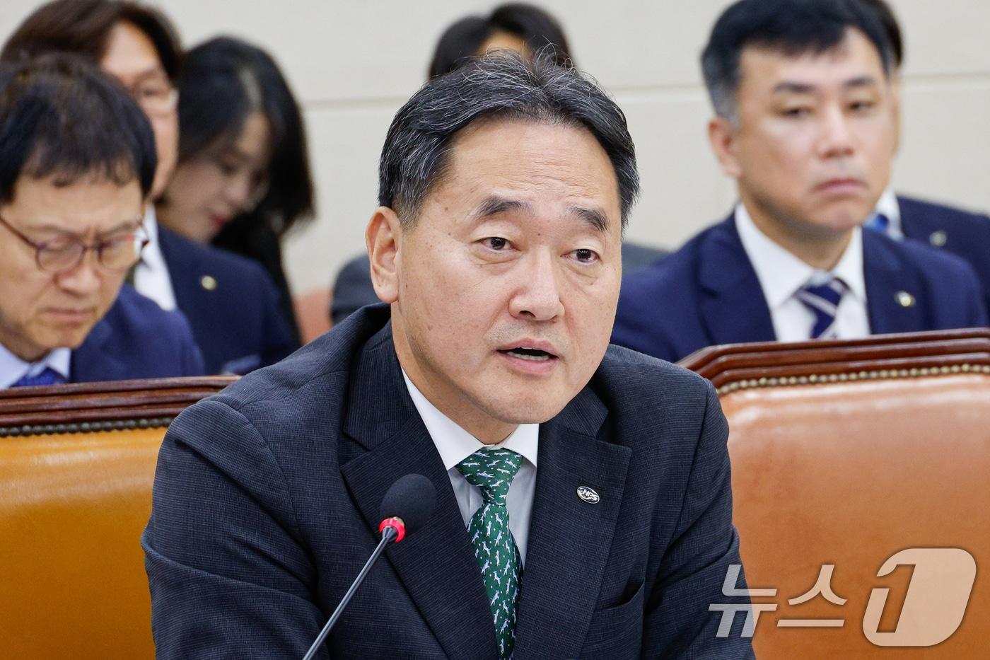 김태현 국민연금공단 이사장. 2024.10.18/뉴스1 ⓒ News1 안은나 기자