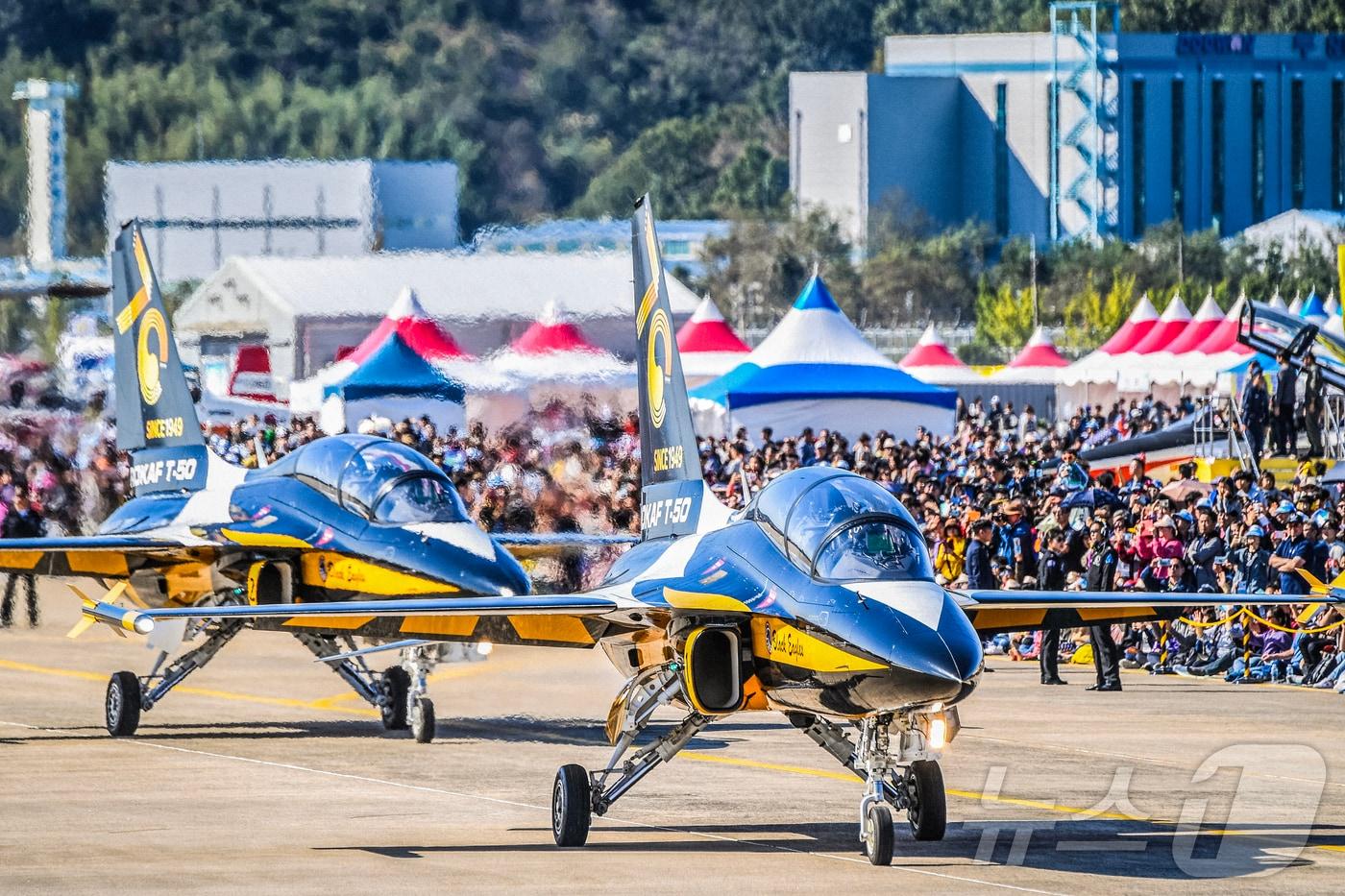 본문 이미지 - 사천에어쇼.(사천시 제공)