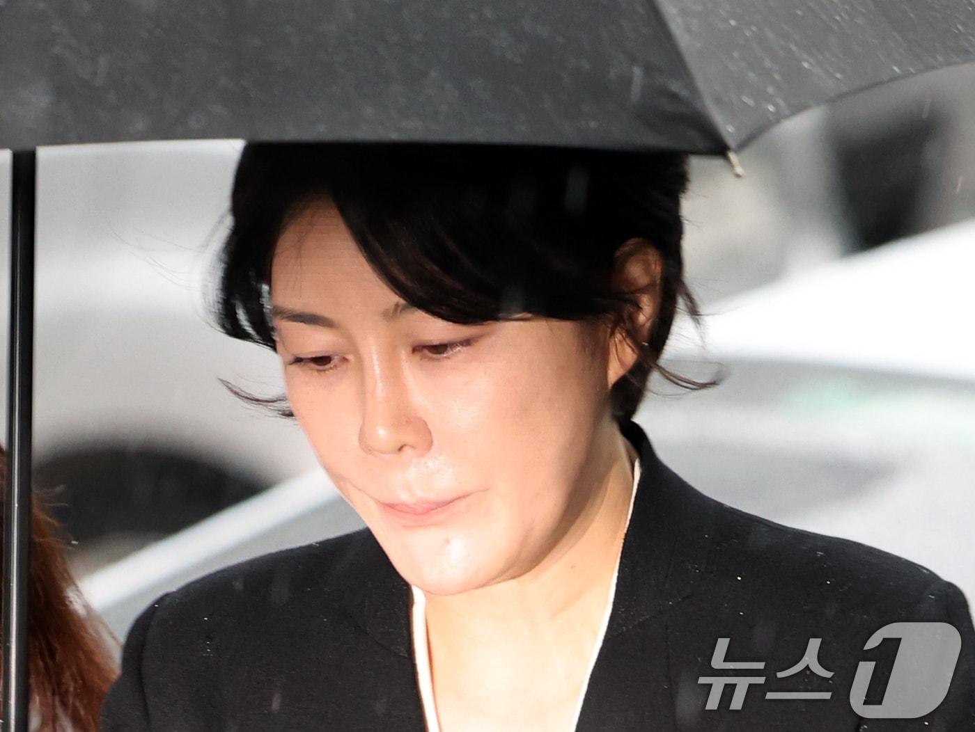 본문 이미지 - 문재인 전 대통령의 딸 문다혜 씨. 2024.10.18/뉴스1 ⓒ News1 황기선 기자