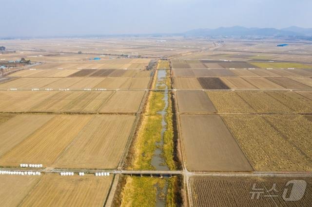 본문 이미지 -  부안군이 상습적으로 수해가 발생하는 보안면과 줄포면 운흥천 일대에 지방하천 정비사업을 추진한다. 운흥천 일원(뉴스1/DB)
