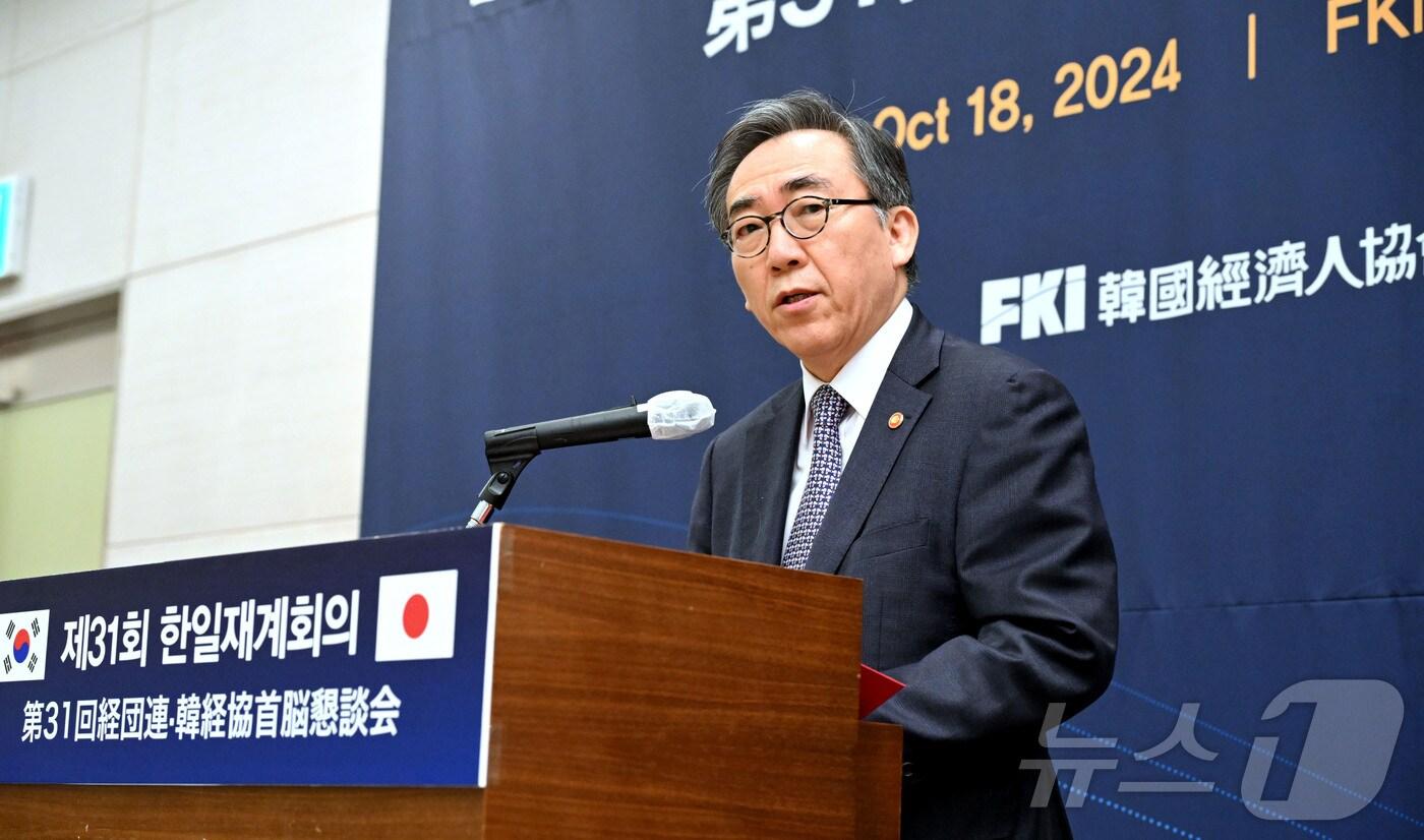 본문 이미지 -  조태열 외교부 장관.(외교부 제공)