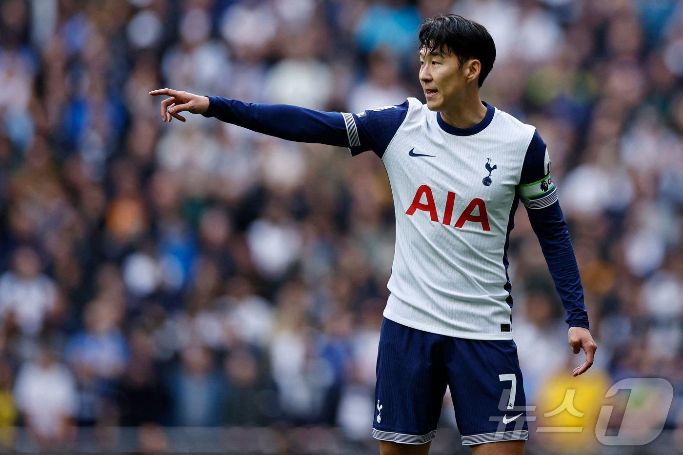 본문 이미지 - 토트넘의 손흥민.  ⓒ AFP=뉴스1 