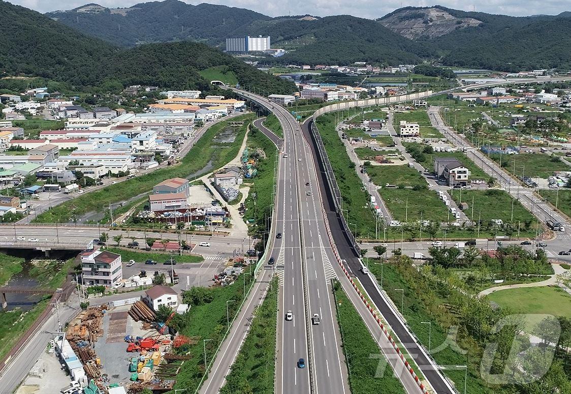 본문 이미지 - 김해 국도 58호선 주촌교차로.(김해시 제공)