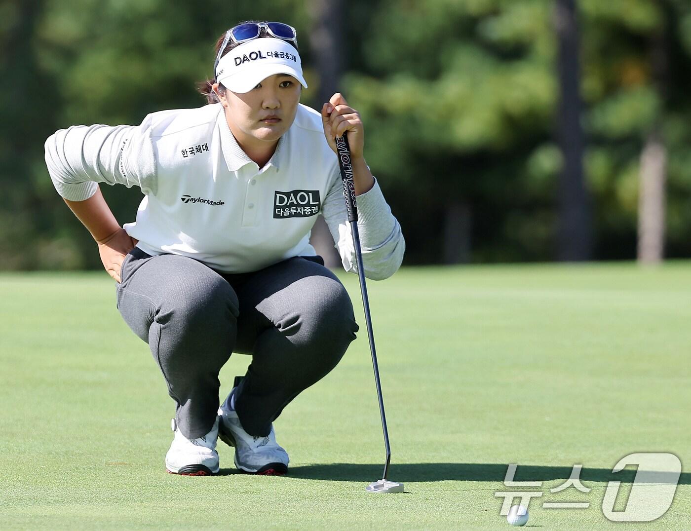 본문 이미지 - 미국여자프로골프(LPGA) 투어의 유해란/뉴스1 ⓒ News1 김진환 기자
