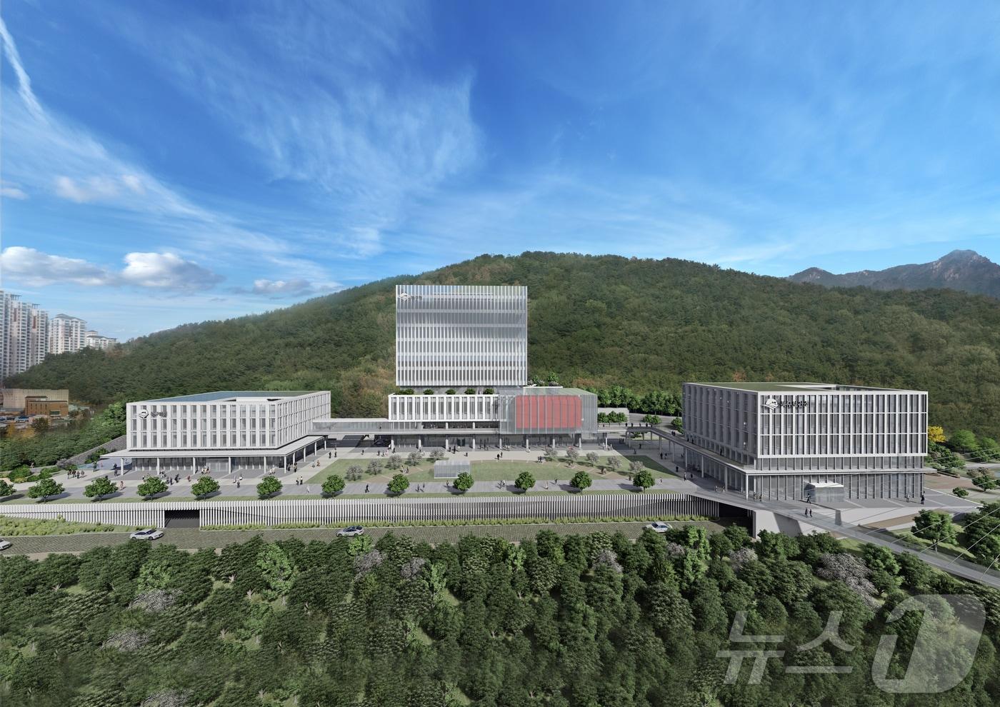 부산 북구청 신청사 조감도. (부산 북구 제공)