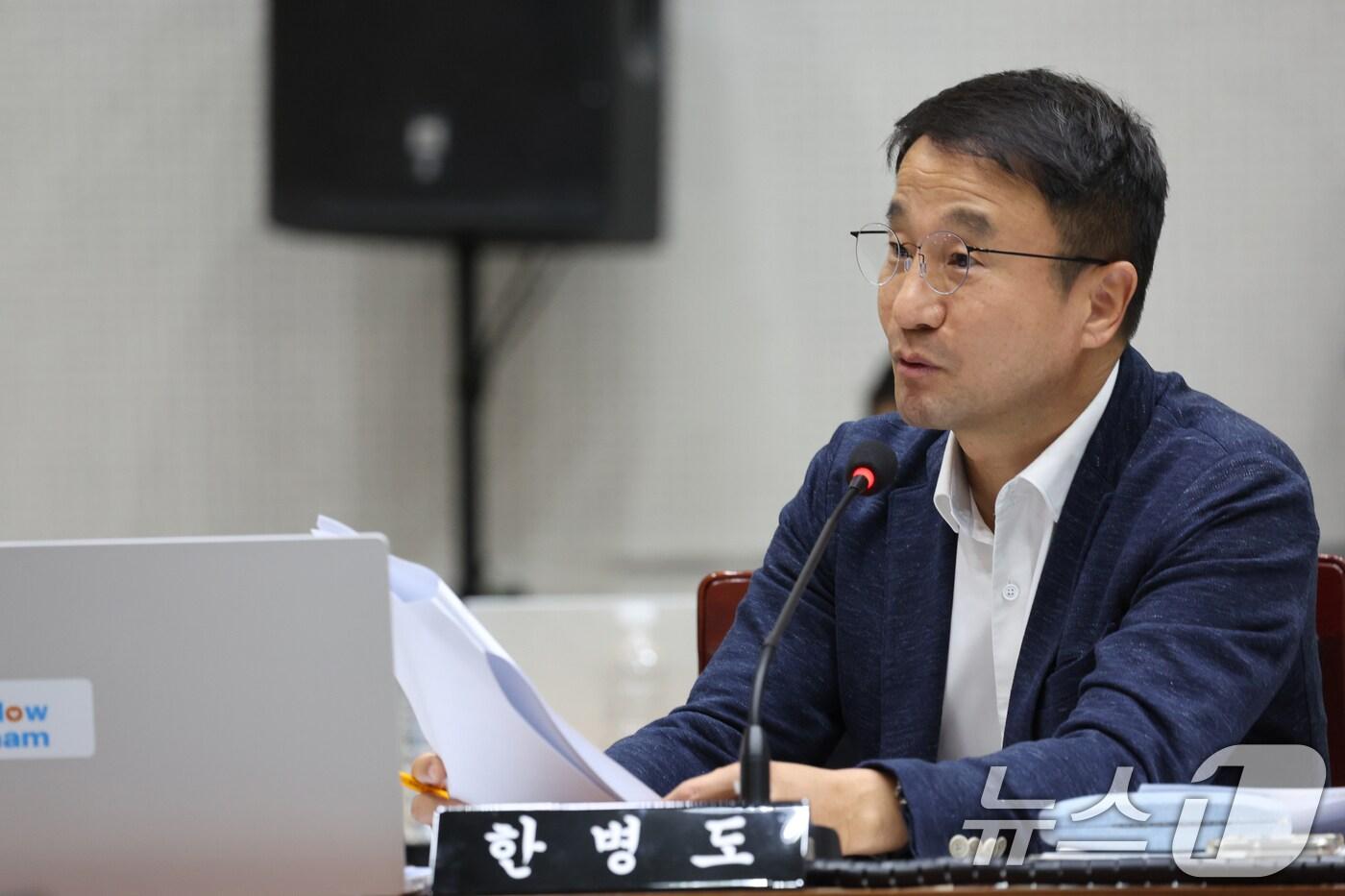 한병도 더불어민주당 의원. 2024.10.21/뉴스1 ⓒ News1 김태성 기자