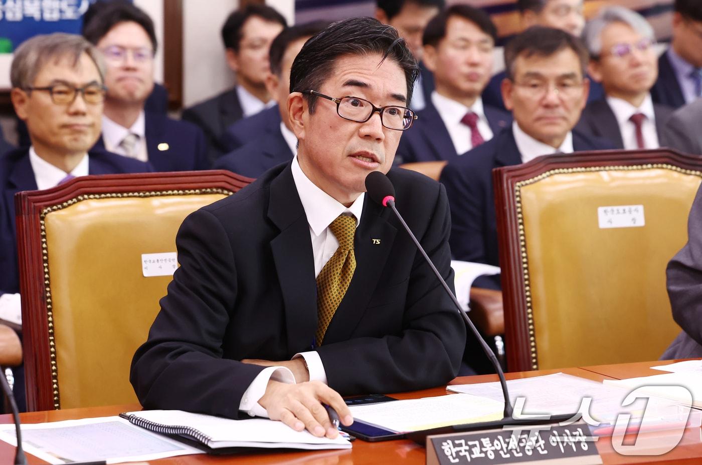 정용식 한국교통안전공단 이사장. 2024.10.21/뉴스1 ⓒ News1 김민지 기자