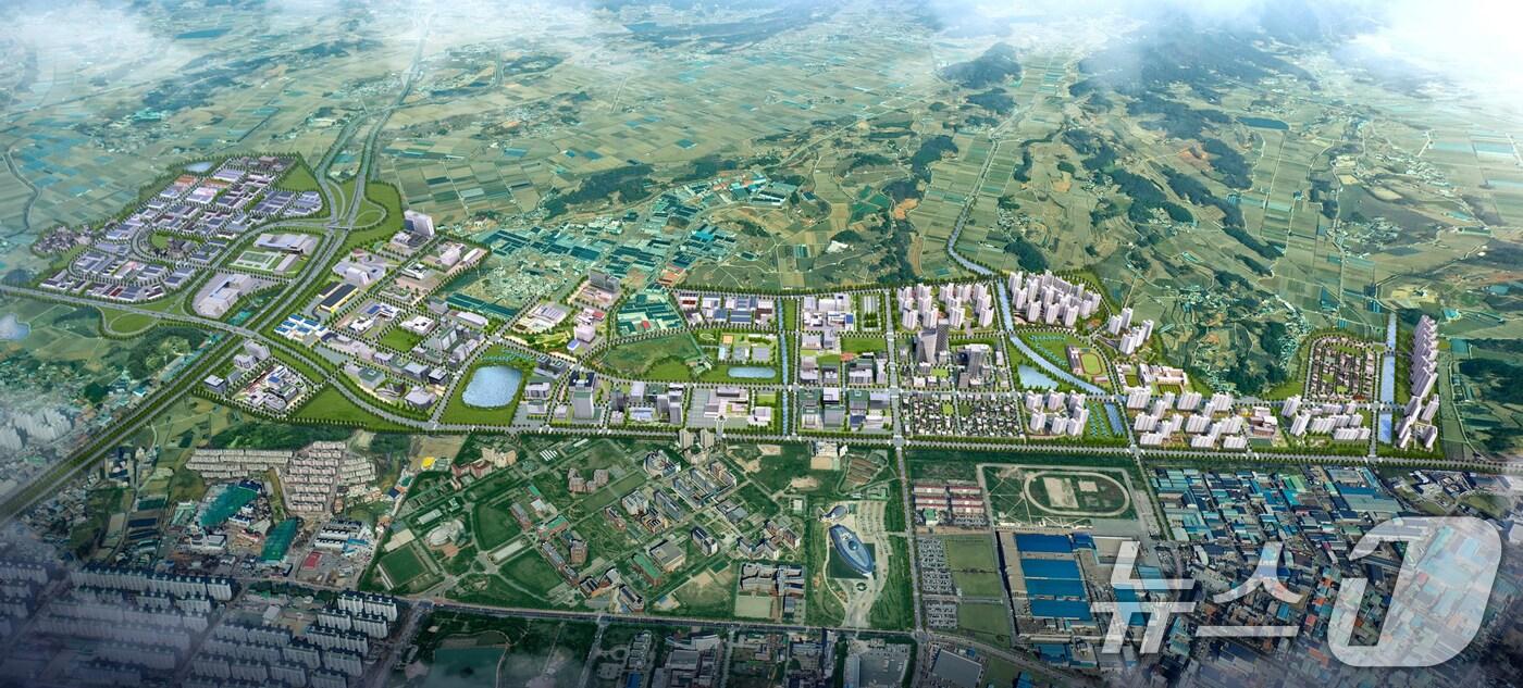 광주연구개발특구 첨단 3지구.(광주도시공사 제공)/뉴스1 