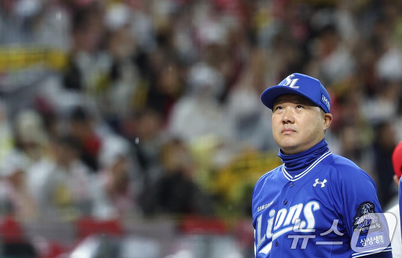 박진만 삼성 라이온즈 감독. 2024.10.21/뉴스1 ⓒ News1 김도우 기자