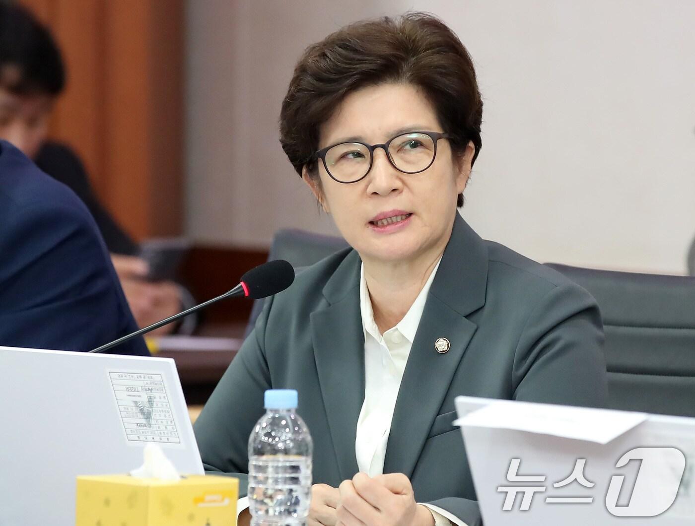 본문 이미지 - 강선영 국민의힘 의원. 2024.10.22/뉴스1 ⓒ News1 공정식 기자