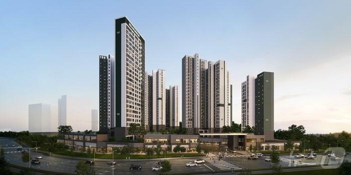 본문 이미지 -  오산세교 힐데스하임 조감도