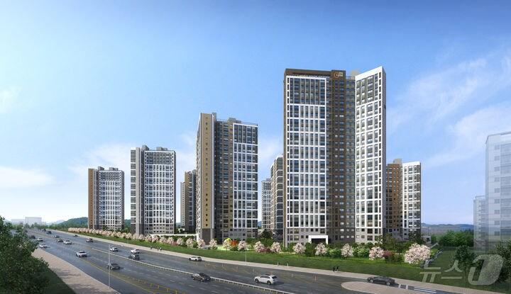 본문 이미지 - 오산세교 우미린 센트럴시티 조감도 