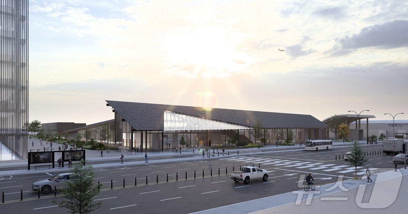 유성복합터미널 외부 투시도.(대전시 제공)/뉴스1 ⓒ News1 