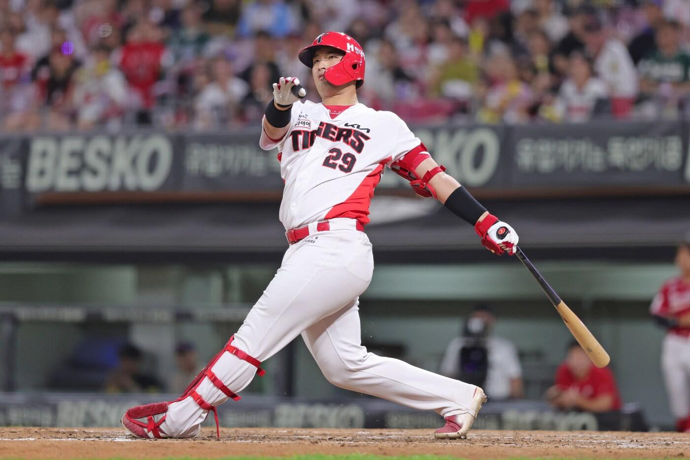 한국시리즈 첫 경험에 나서는 KIA 타이거즈 변우혁. (KIA 제공)