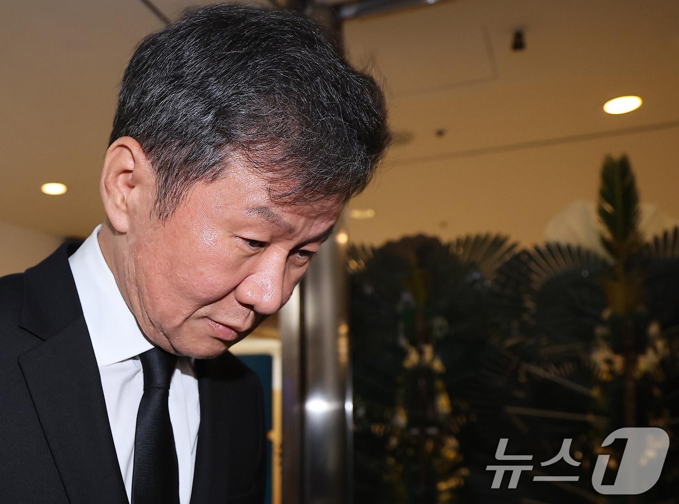 본문 이미지 - 정몽규 대한축구협회장2024.10.23/뉴스1 ⓒ News1 김진환 기자