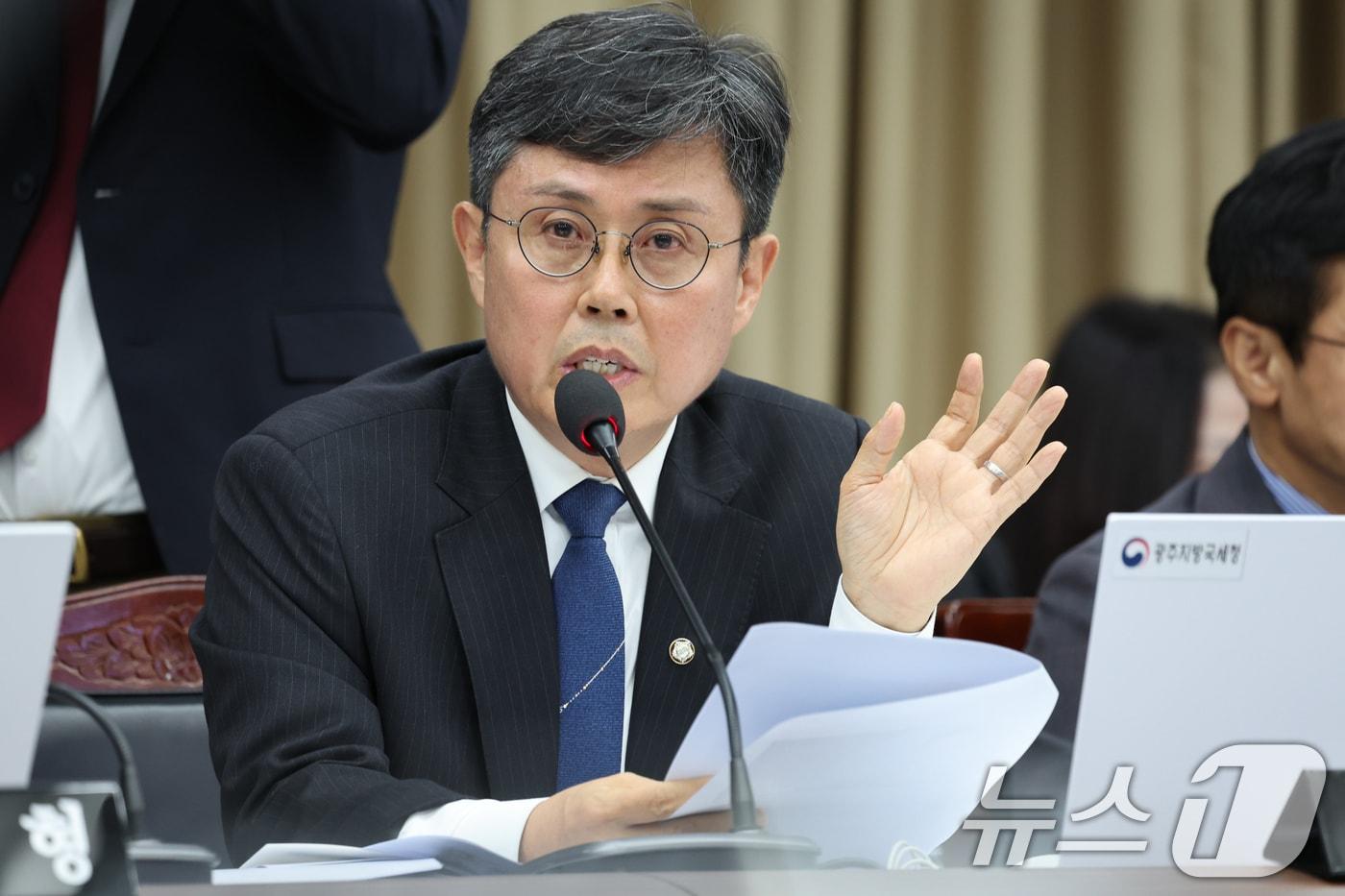 안도걸 더불어민주당 의원. 2024.10.24/뉴스1 ⓒ News1 김태성 기자