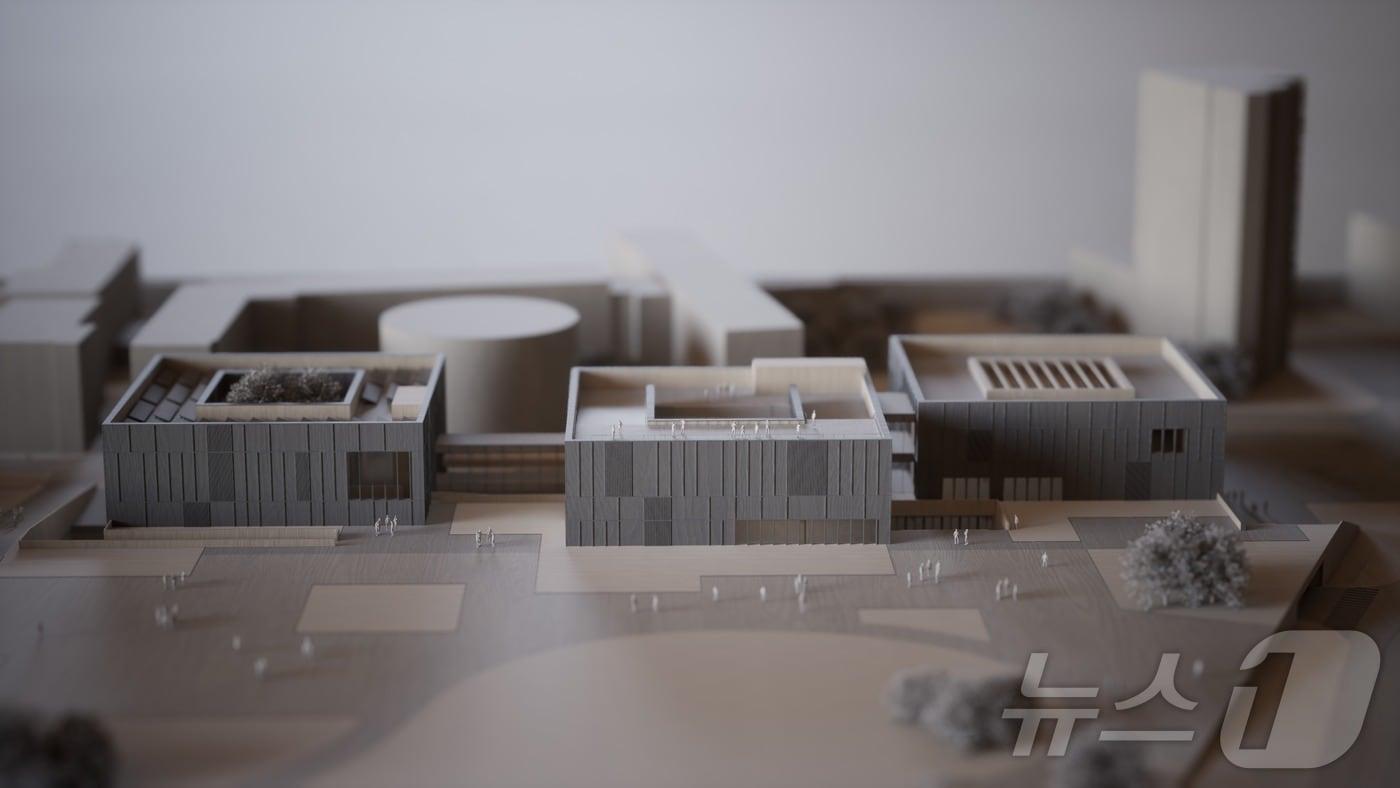  '이건희 기증관'(가칭)의  국제설계공모 당선작 '시간의 회복'. 문체부 제공.