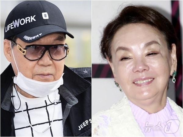 본문 이미지 - 가수 조영남(왼쪽), 배우 김수미 / 뉴스1DB