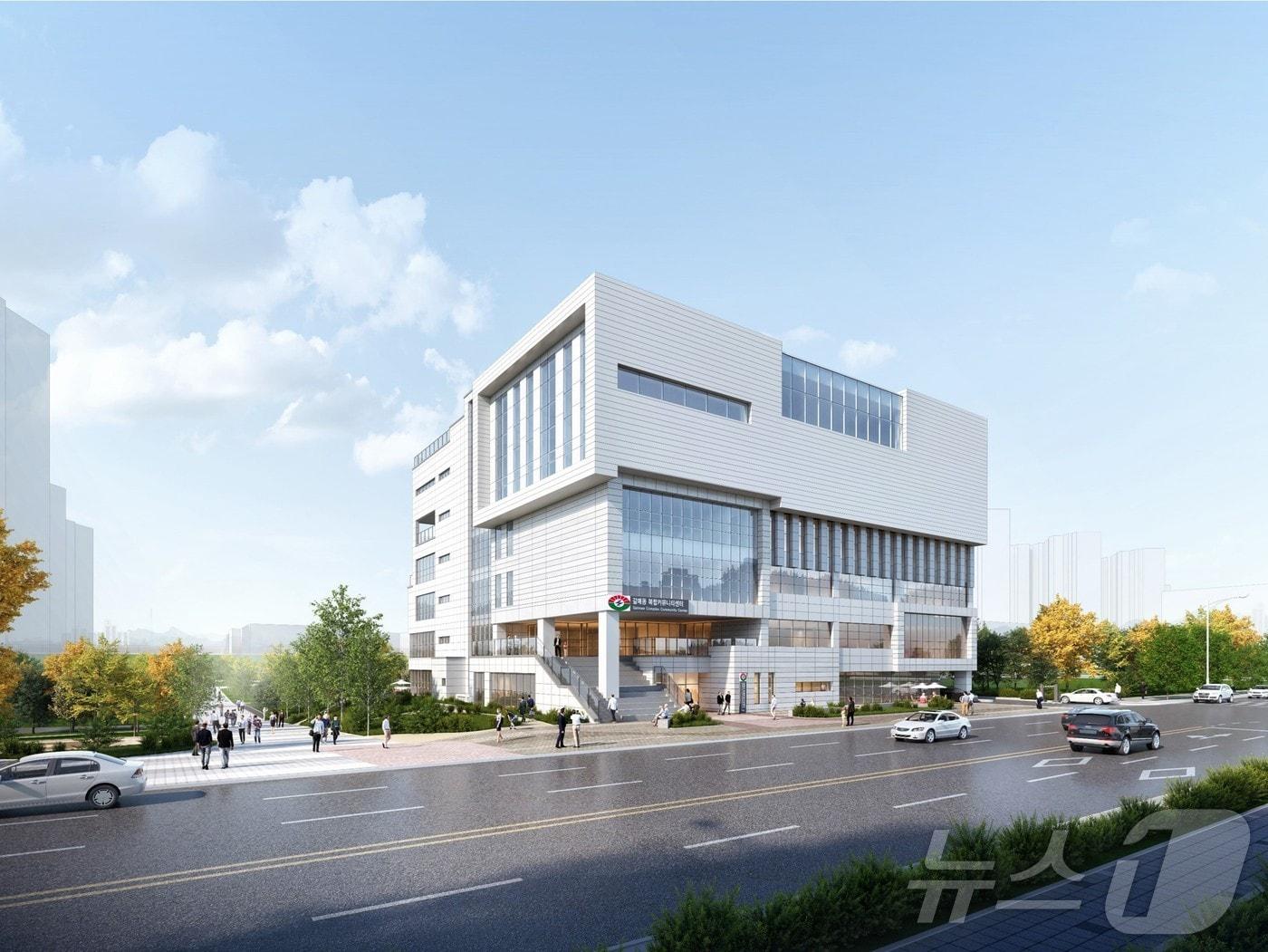 본문 이미지 - 구리시 갈매동 복합커뮤니티센터 &#40;예상도&#41;