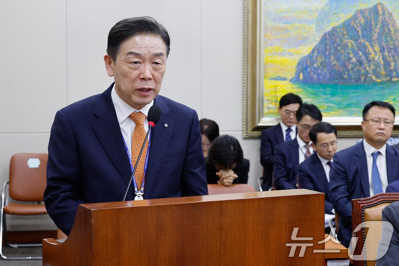 김형석 독립기념관장. 2024.10.25/뉴스1 ⓒ News1 안은나 기자