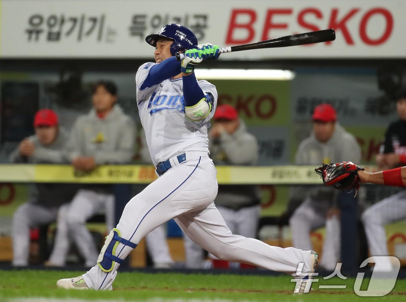 본문 이미지 - 삼성 라이온즈 김헌곤. /뉴스1 DB ⓒ News1 공정식 기자