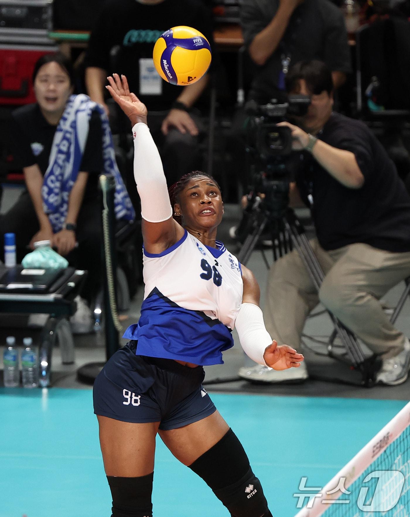 본문 이미지 - 현대건설의 레티치아 모마 바소코. /뉴스1 DB ⓒ News1 김성진 기자