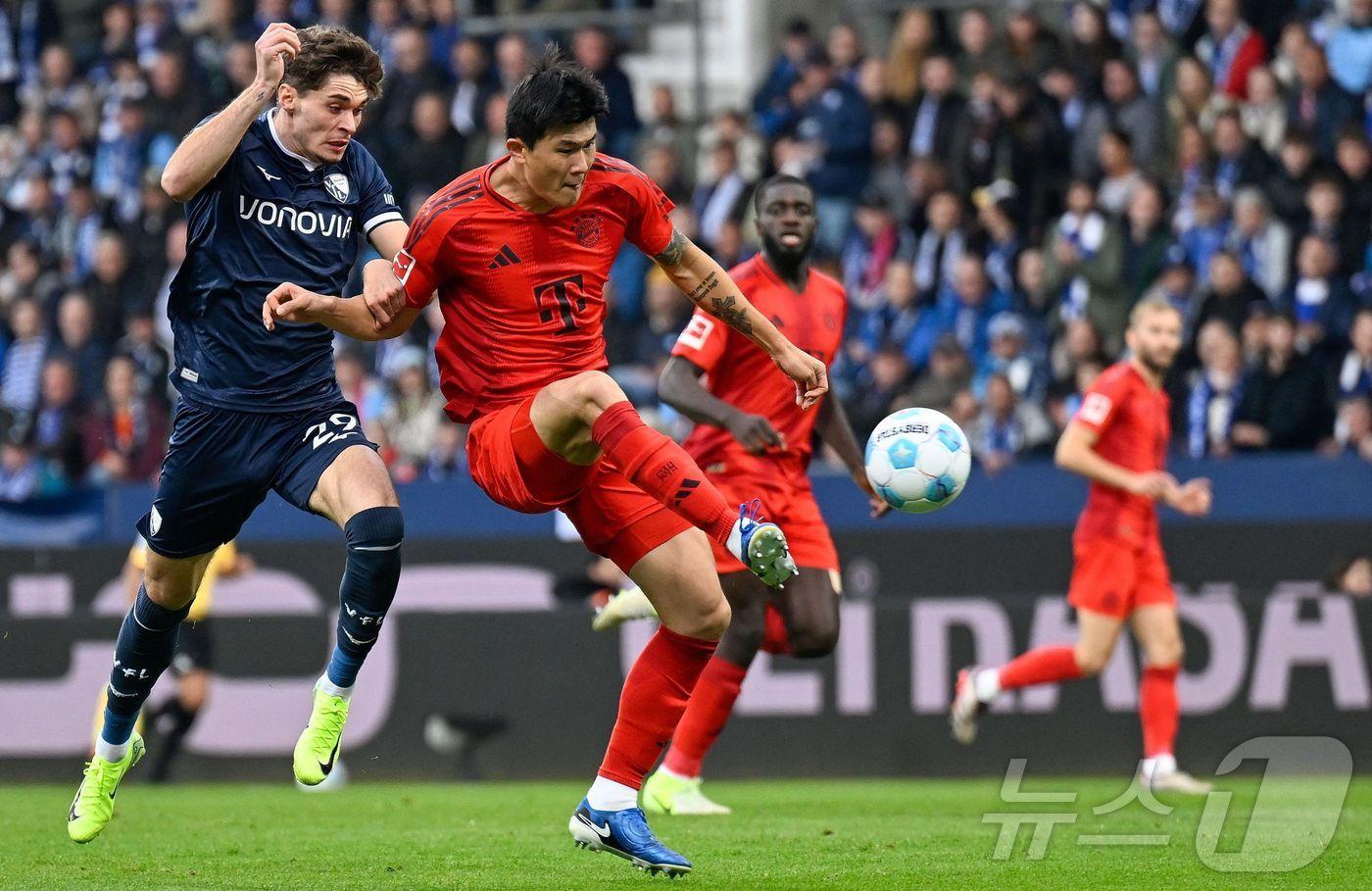 본문 이미지 - 바이에른 뮌헨의 김민재.  ⓒ AFP=뉴스1