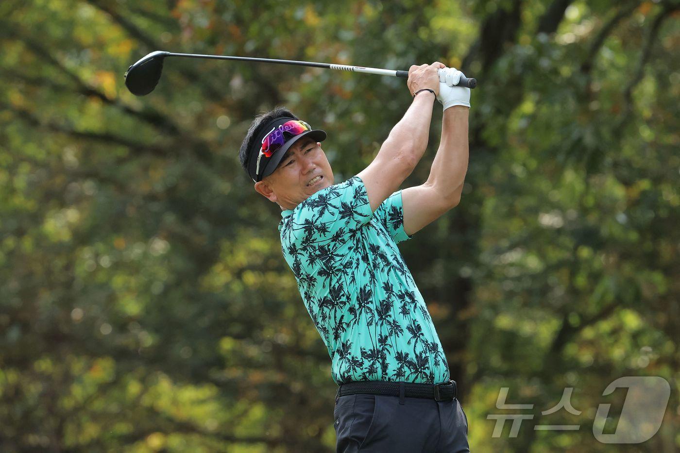 미국프로골프(PGA) 투어 챔피언스의 양용은. ⓒ AFP=뉴스1