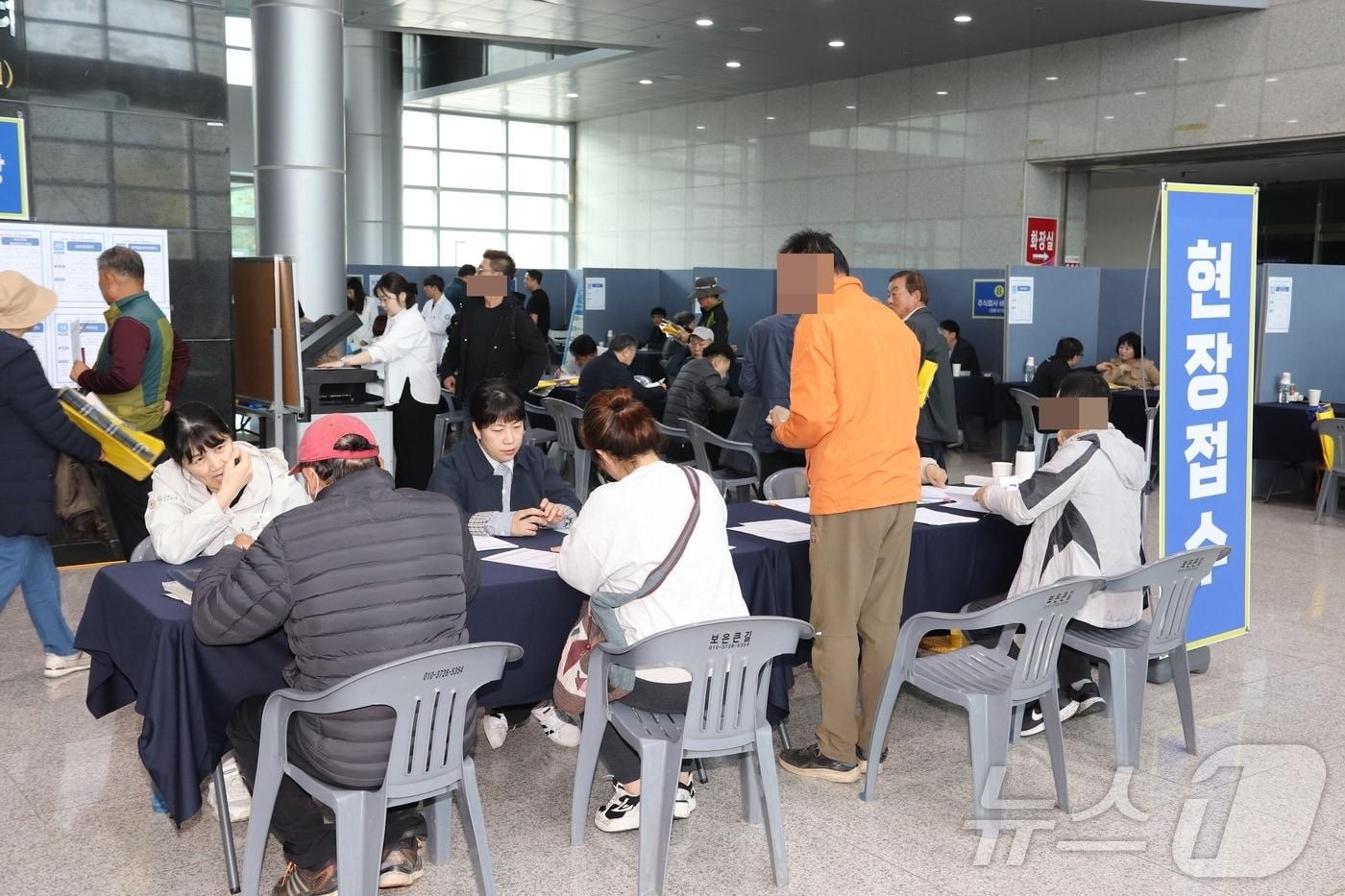 보은군 미니 일자리 박람회 (보은군 제공) /뉴스1 