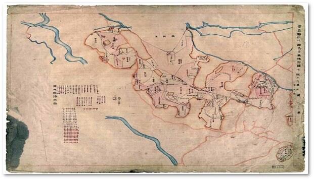 본문 이미지 - 임야원도(도해지적) /국토부 제공