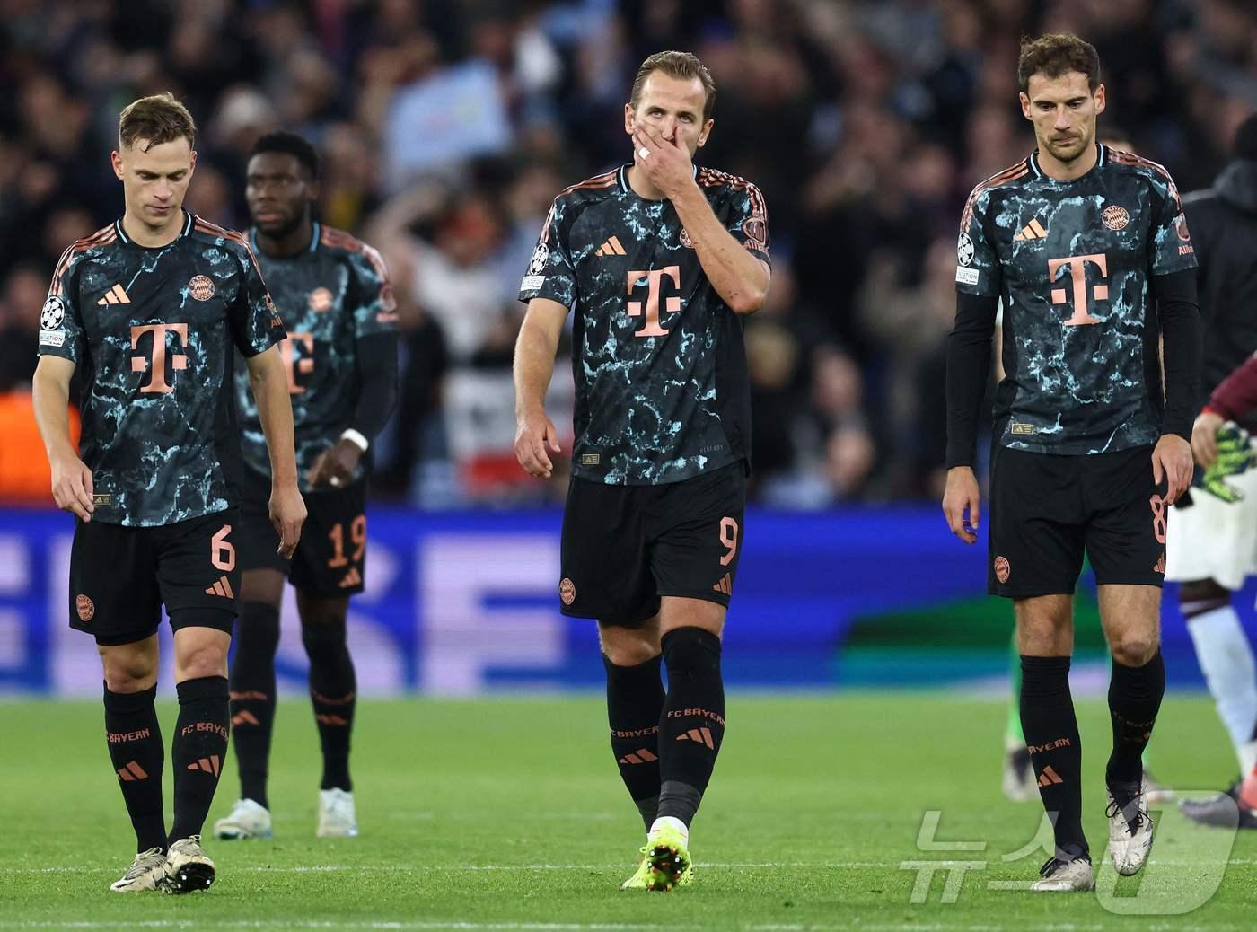 본문 이미지 - 애스턴 빌라에 패한 바이에른 뮌헨 ⓒ AFP=뉴스1