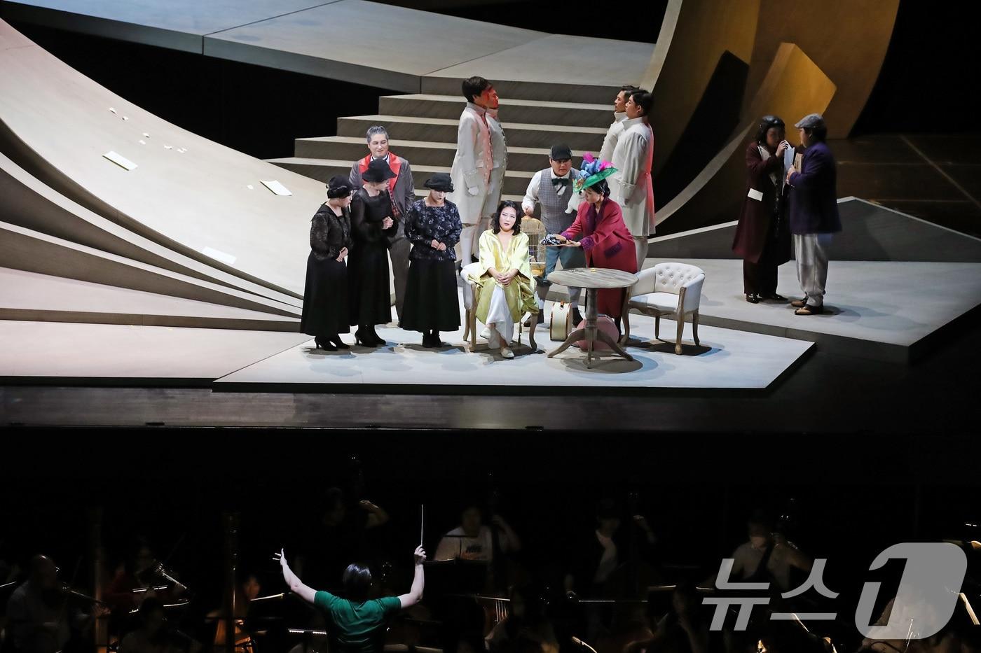 대구오페라하우스가 제작한 윤이상의 '심청'이 '2025 에스토니아 사아레마 오페라 축제'에 초청됐다. 사진은 대구오페라 축제 공연 모습. 뉴스1 ⓒ News1 자료 사진