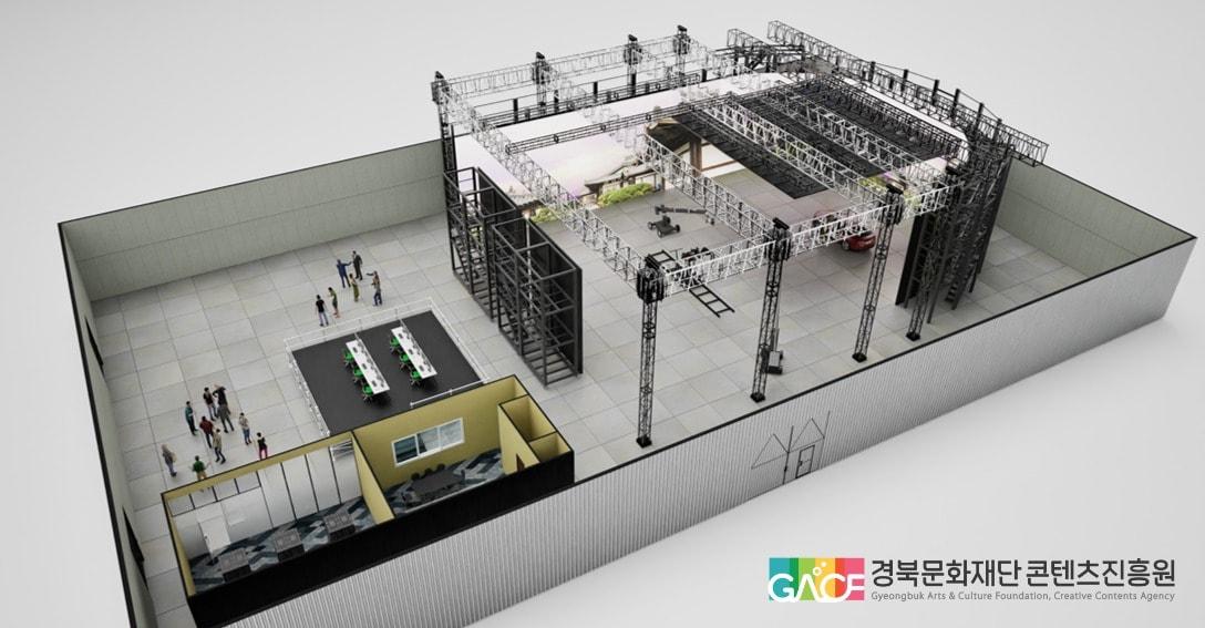 본문 이미지 - CJ올리브네트웍스 문경 VP스튜디오 조감도(CJ올리브네트웍스)