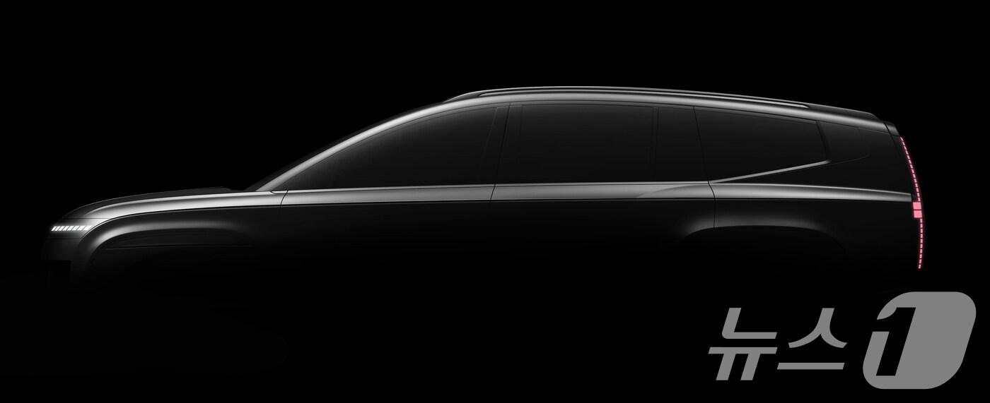 현대자동차가 전용 전기차 브랜드 아이오닉의 라인업을 확장하는 ‘아이오닉 9’의 티저 이미지를 30일 처음 공개했다. &#40;현대자동차 제공&#41; 2024.10.30/뉴스1