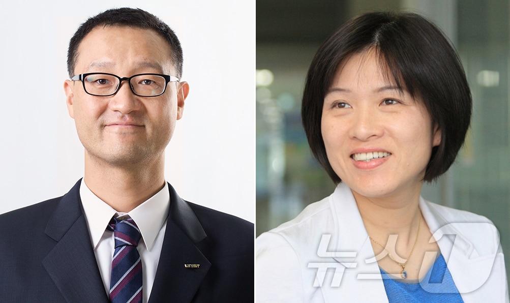 본문 이미지 - 이자일(왼쪽), 조윤경 UNIST 교수. (UNIST 제공)