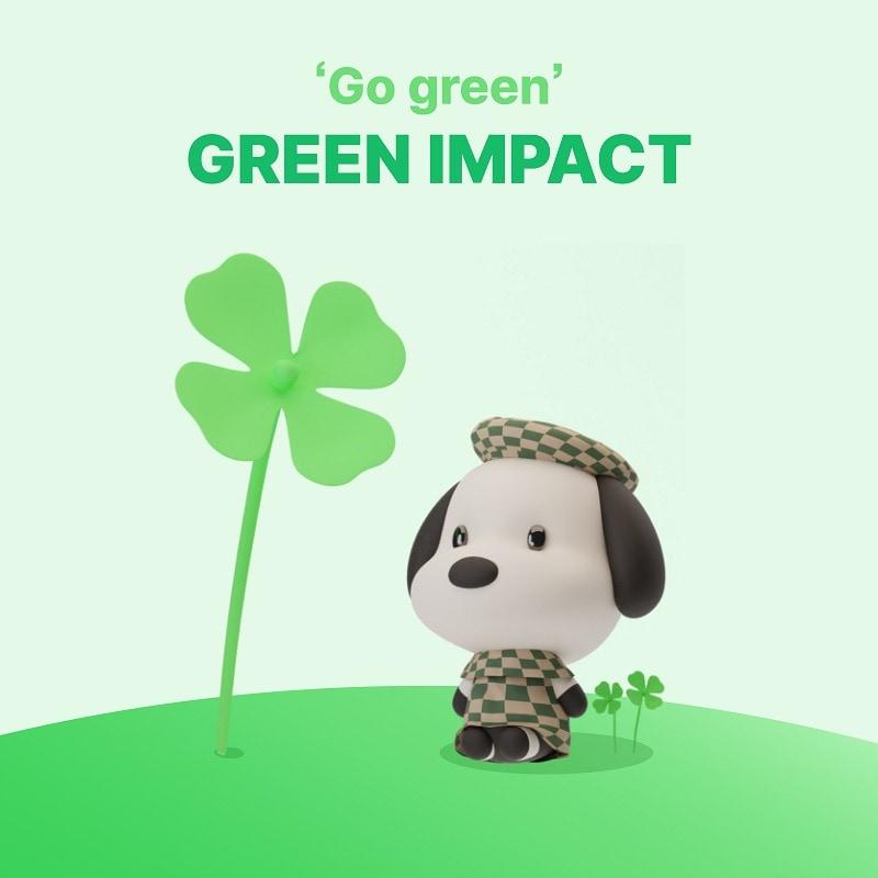 본문 이미지 - 지속가능한 라이프스타일 커머스 '정돈'의 그림임팩트 1기 'Go green'/ ㈜정돈된사람들 제공