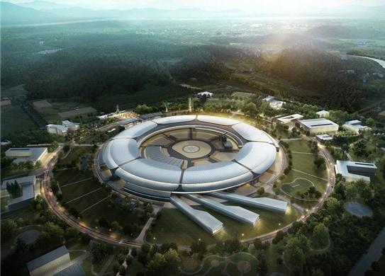 본문 이미지 - 다목적방사광가속기 조감도(과학기술정보통신부 제공)