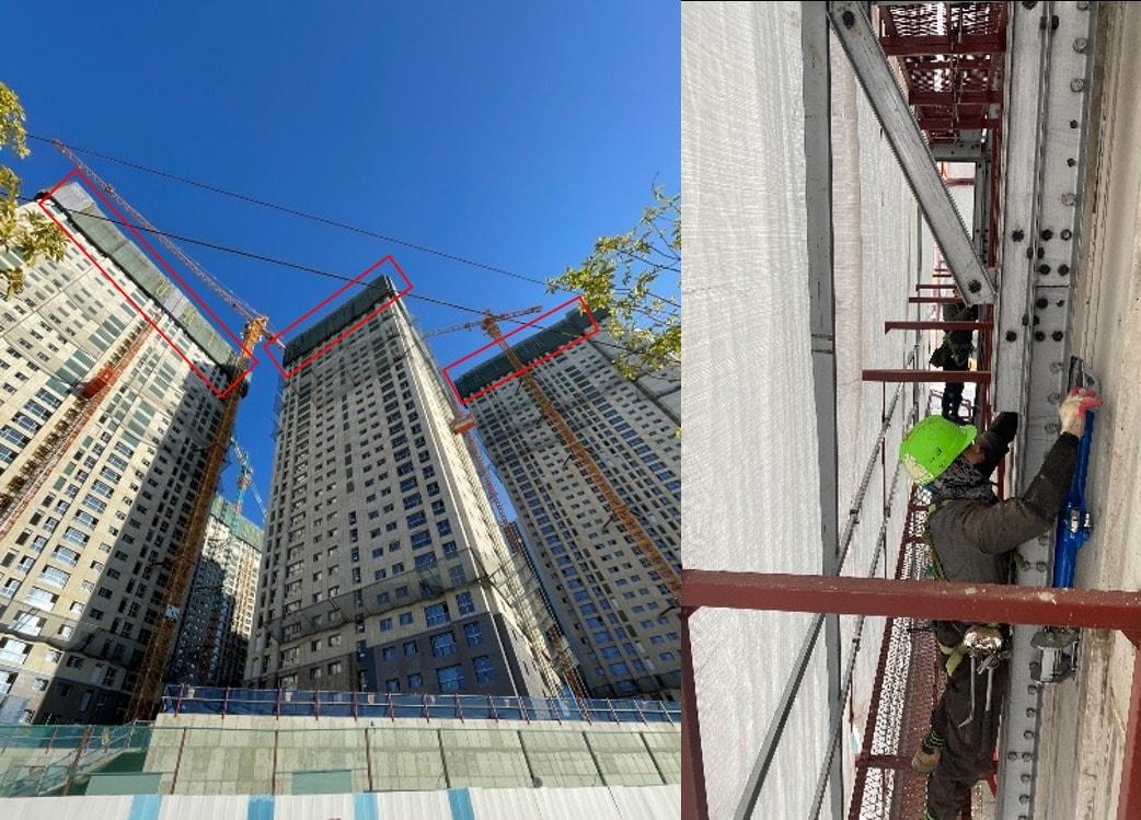 본문 이미지 - 대우건설 DSG 현장 적용 모습.(대우건설 제공)