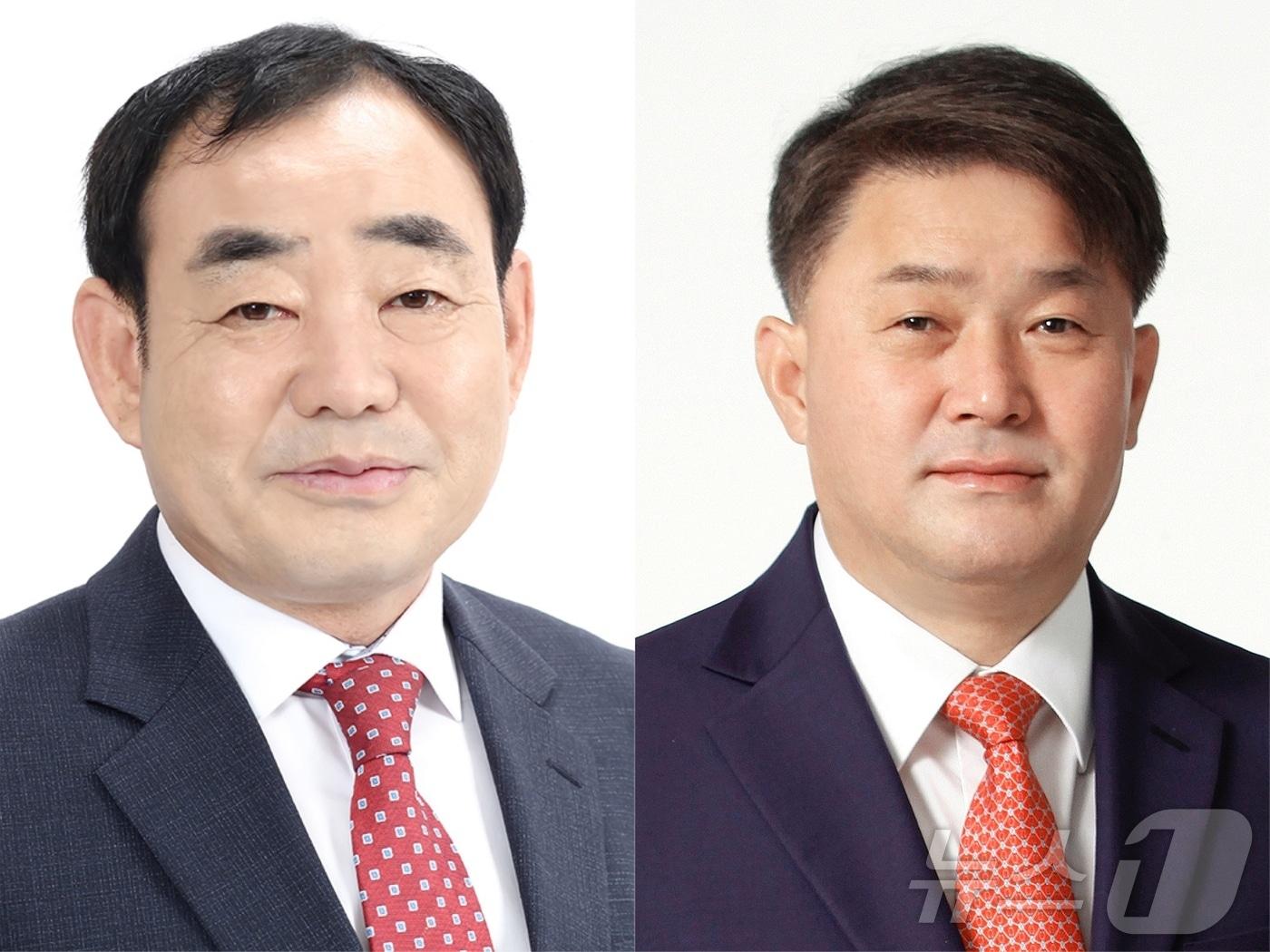 본문 이미지 - 왼쪽부터 울산시의회 김기환 의원과 이성룡 의원