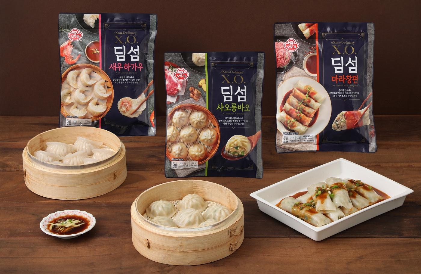 본문 이미지 - 오뚜기 X.O. 딤섬 3종(오뚜기 제공).