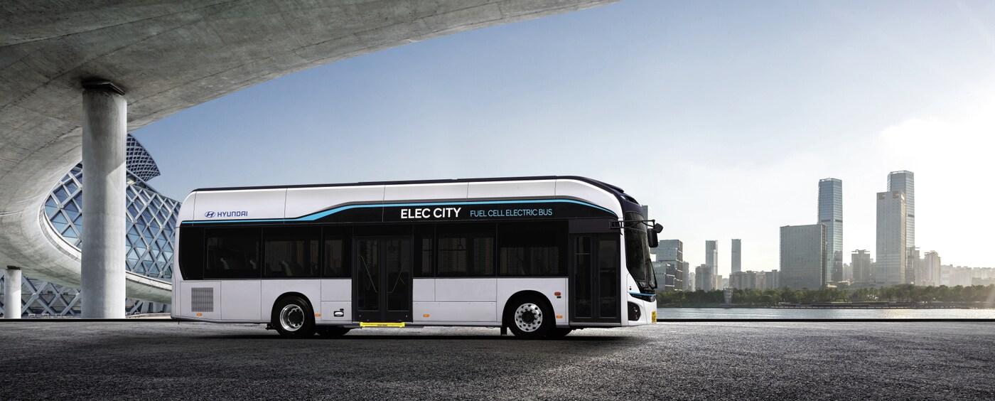 수소전기버스 일렉시티 FCEV(현대차 제공)